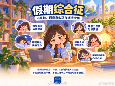 如何应对假期综合征