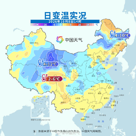 南北气温走势不同！沈阳、上海气温湿度几乎“复制粘贴”