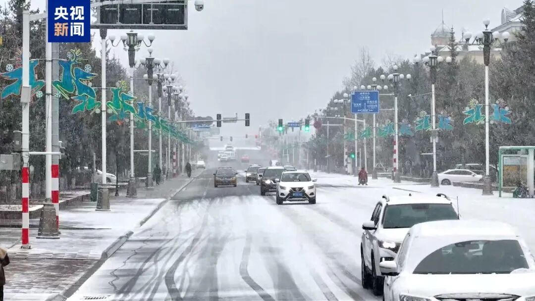 漠河迎来今秋首场降雪 漠河迎来今秋首场降雪