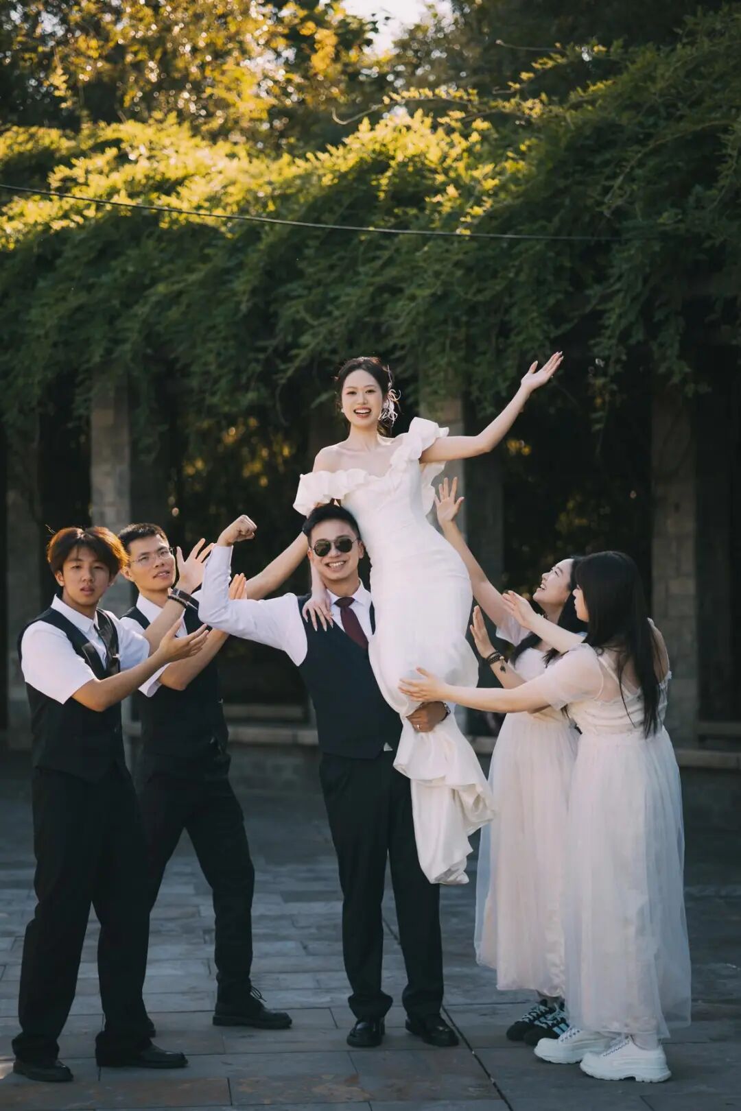 奇妙的缘分！新郎新娘同名同姓还是同行，网友：孩子就叫“朱聪幂”