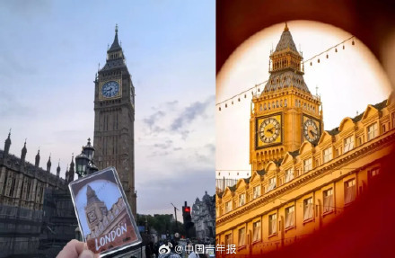 伦敦买的“大本钟”冰箱贴，印的是河南高校？回应来了……