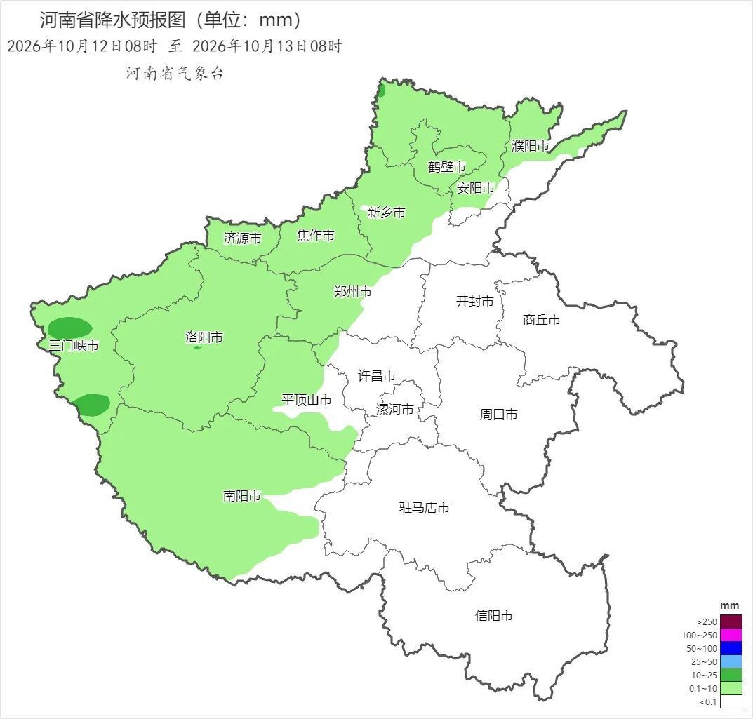 晴好天气余额不足!河南降雨再度上线 晴好天气余额不足!河南降雨再度上线