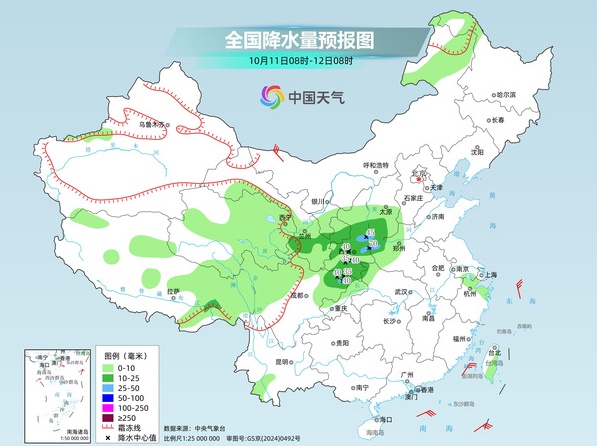 局地将有暴雨，今起三天北方多地降雨又降温