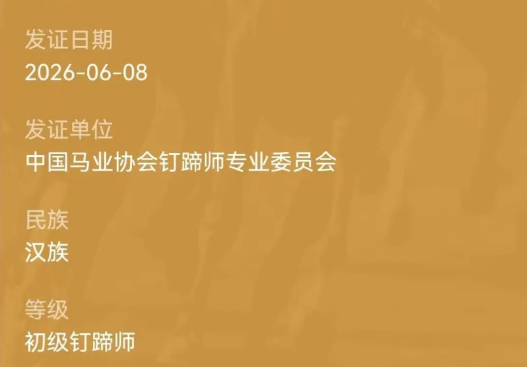 给马儿做“美甲”的钉蹄师,全国持证不足百人,薪资十分可观! 给马儿做“美甲”的钉蹄师,全国持证不足百人,薪资十分可观!