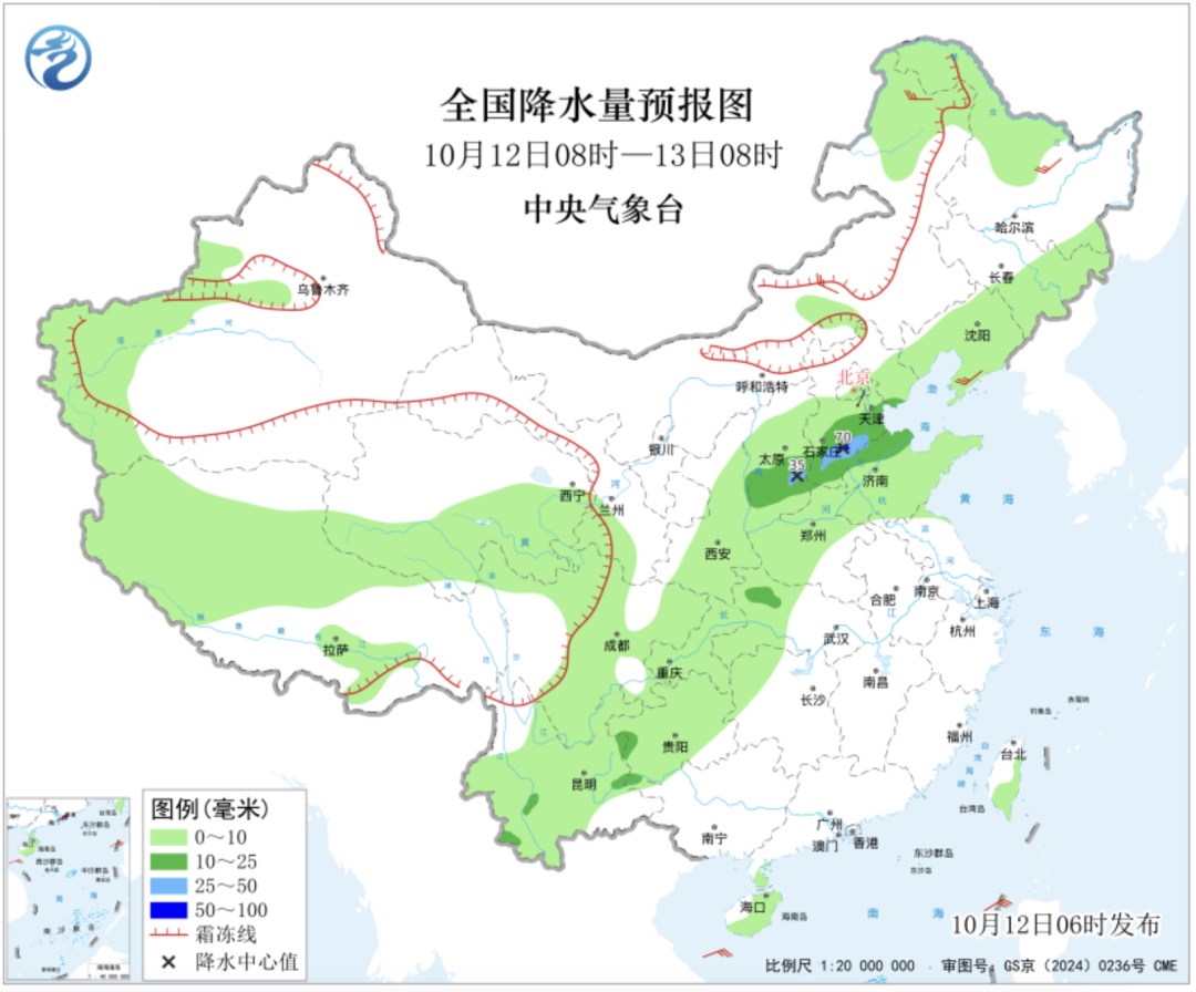 大暴雨、大范围降温来袭！云南这些地方有中雨局部大雨→