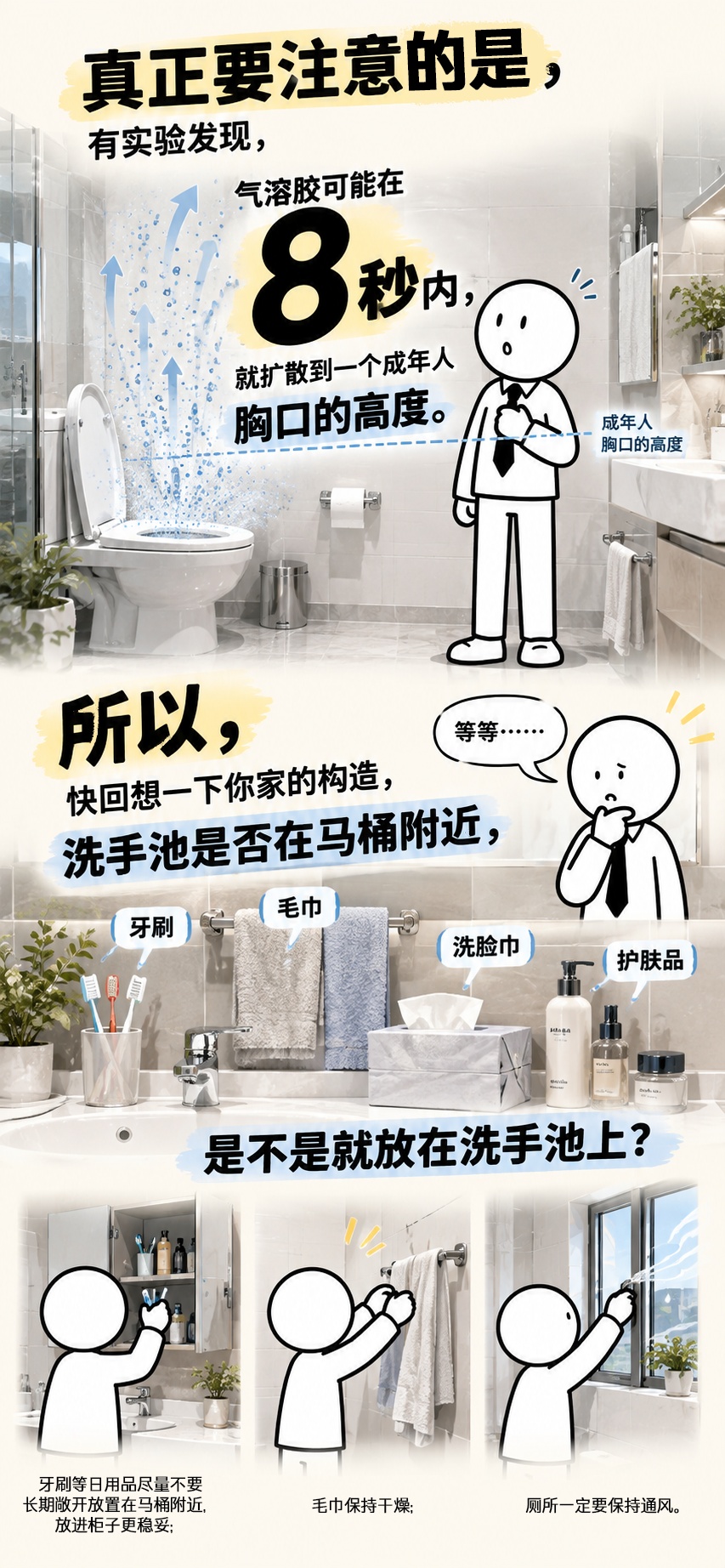 你以为隔着厕纸就没碰到？厕所里这些事，比你想的复杂