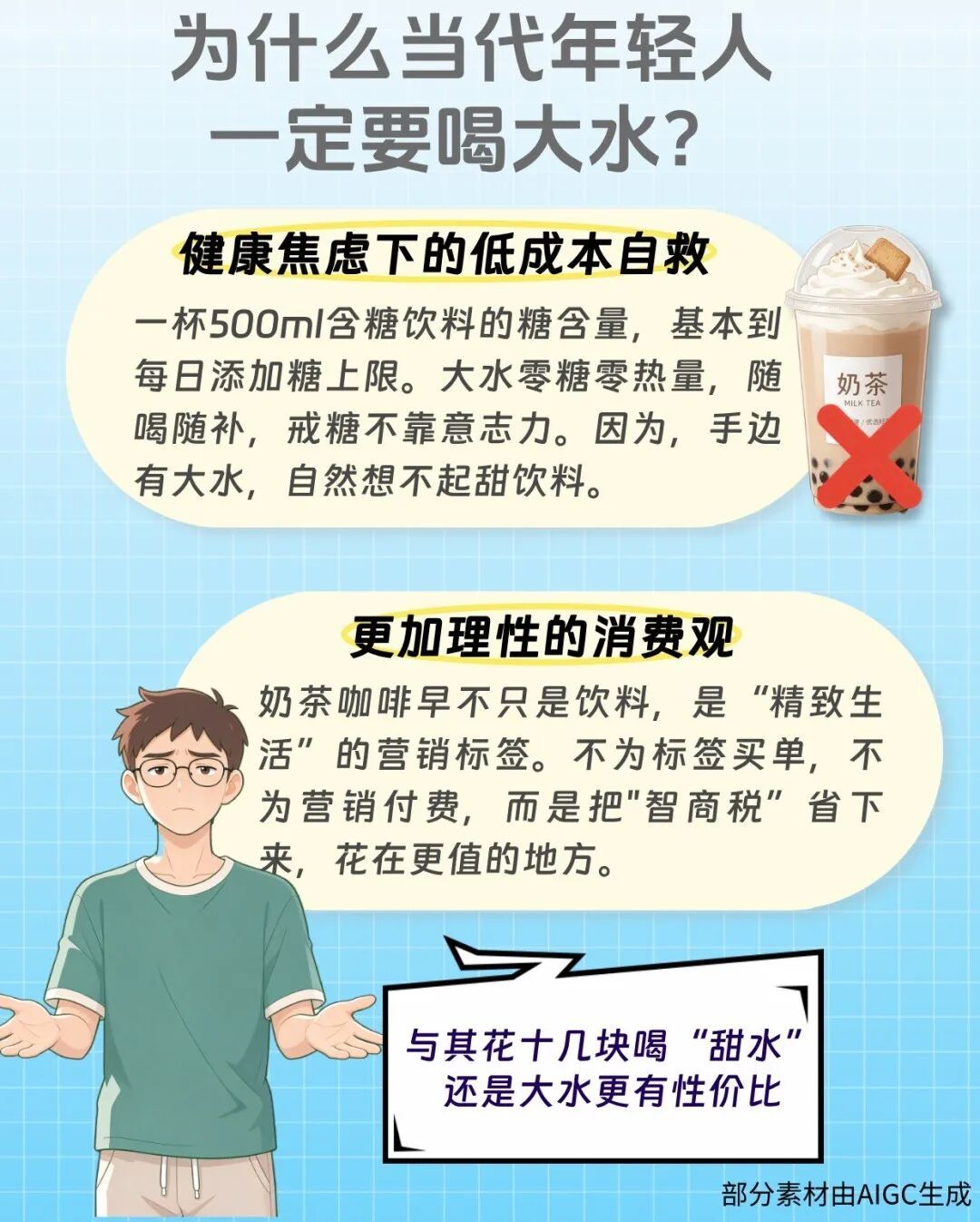 不是，怎么突然全网都在喝大水啊？！