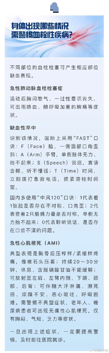 “动”起来,“栓”不住 | 世界血栓日 “动”起来,“栓”不住 | 世界血栓日