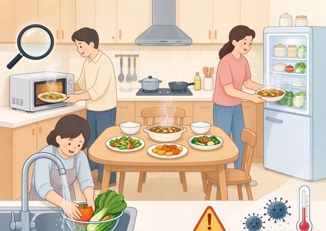 剩菜热透就能吃？大错特错！消化内科医生提醒