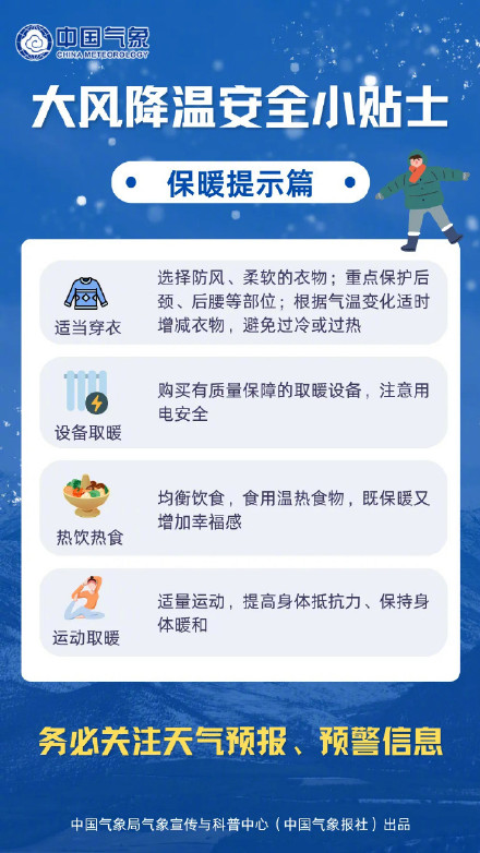 新一轮冷空气将影响我国