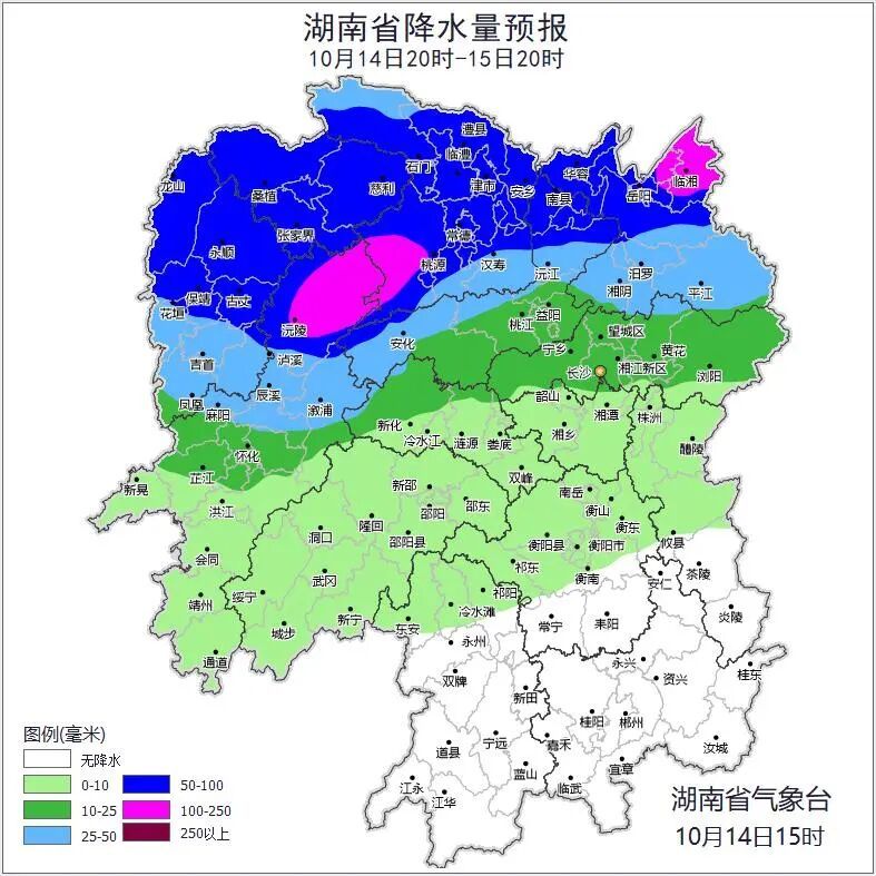 湖南三预警齐发!今晚起湘北有大到暴雨,局地大暴雨 湖南三预警齐发!今晚起湘北有大到暴雨,局地大暴雨