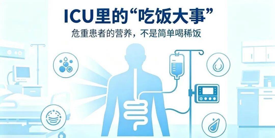 危重患者的营养,不是简单喝汤就能补的 危重患者的营养,不是简单喝汤就能补的