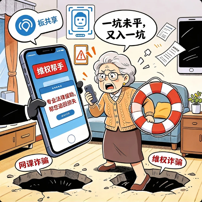 宁波一女子网上找帮手“维权”，一坑未平又入一坑