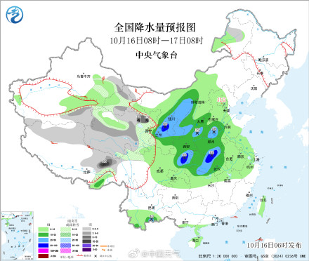 中东部大范围雨雪明起进入最强时段 北方迎同期少见强降雨 中东部大范围雨雪明起进入最强时段 北方迎同期少见强降雨