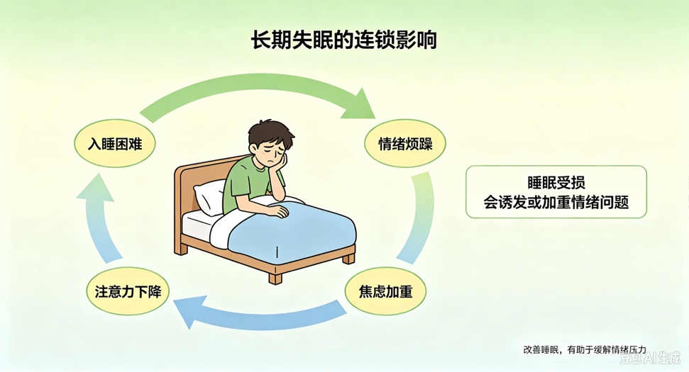 多年失眠反复不好?别简单归因为压力大 多年失眠反复不好?别简单归因为压力大