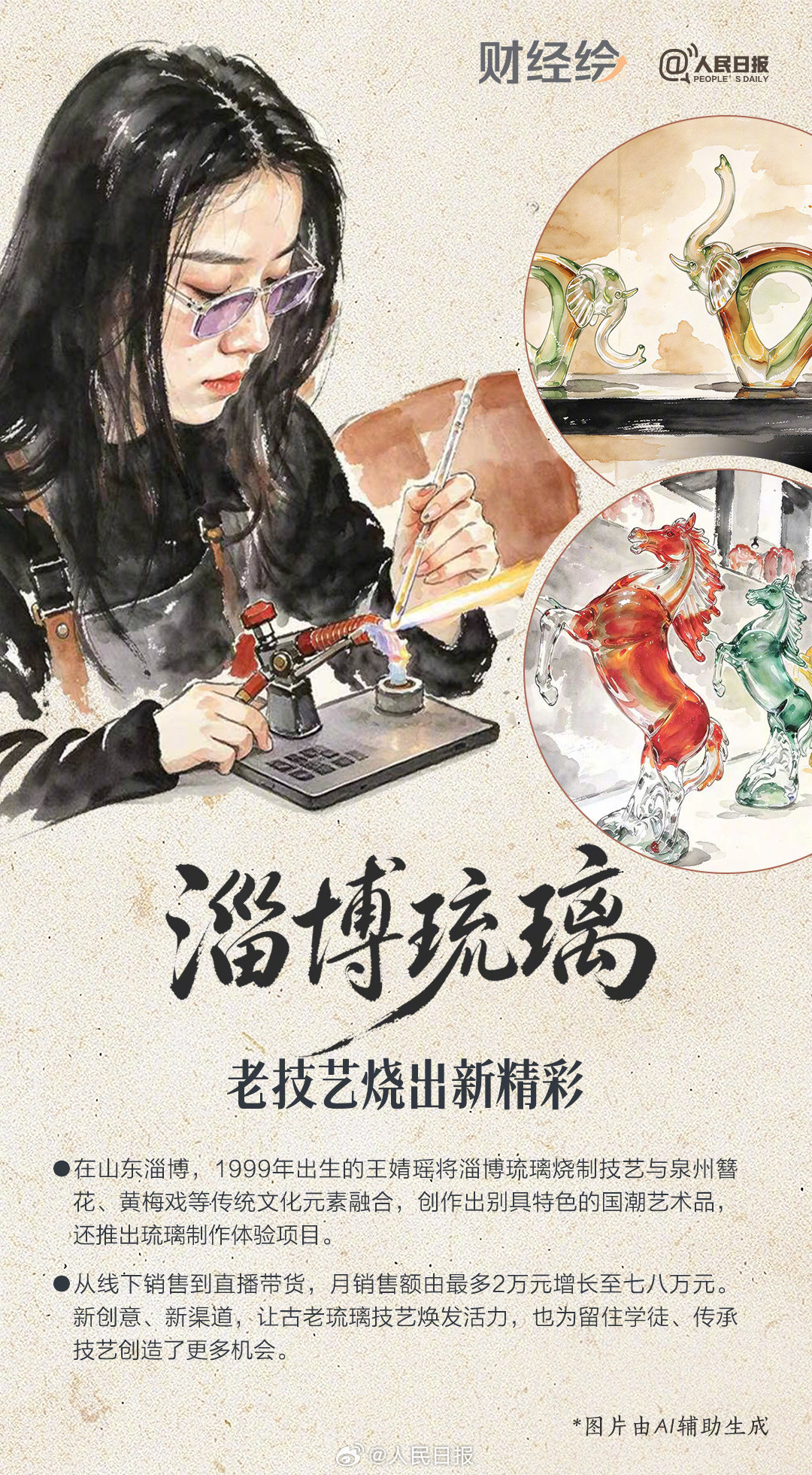 财经绘丨非遗被这届年轻人玩出新花样