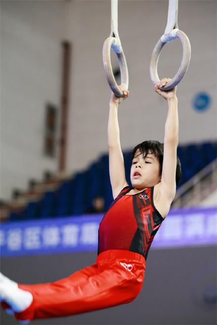 北京体彩体操等级比赛举行 北京体彩体操等级比赛举行
