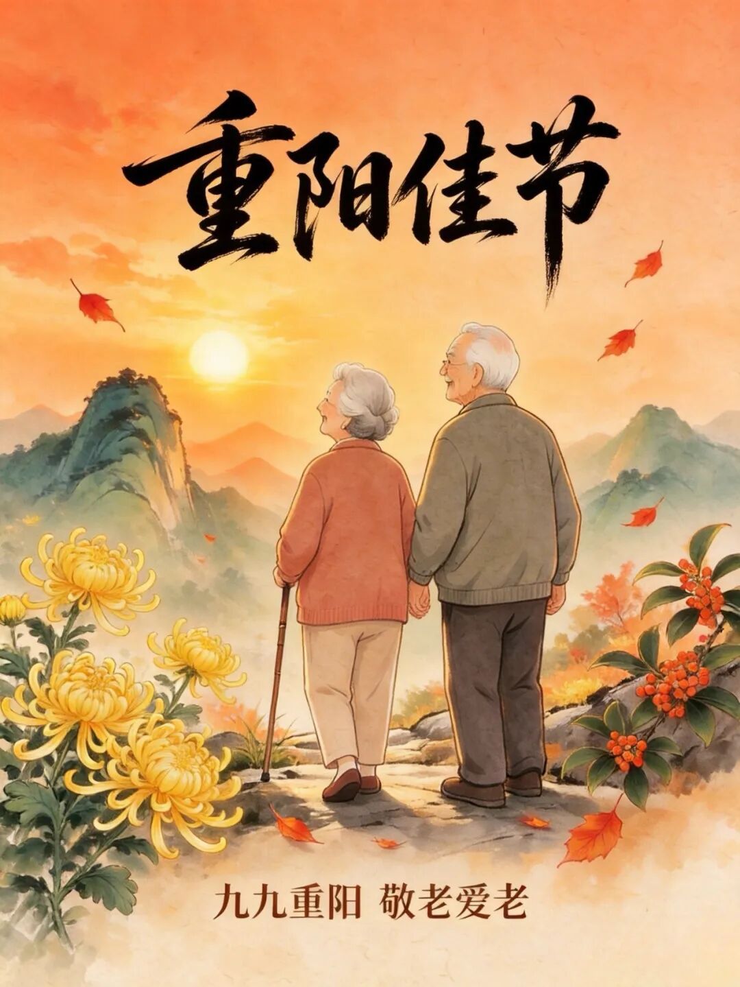 今又重阳,愿您安康! 今又重阳,愿您安康!