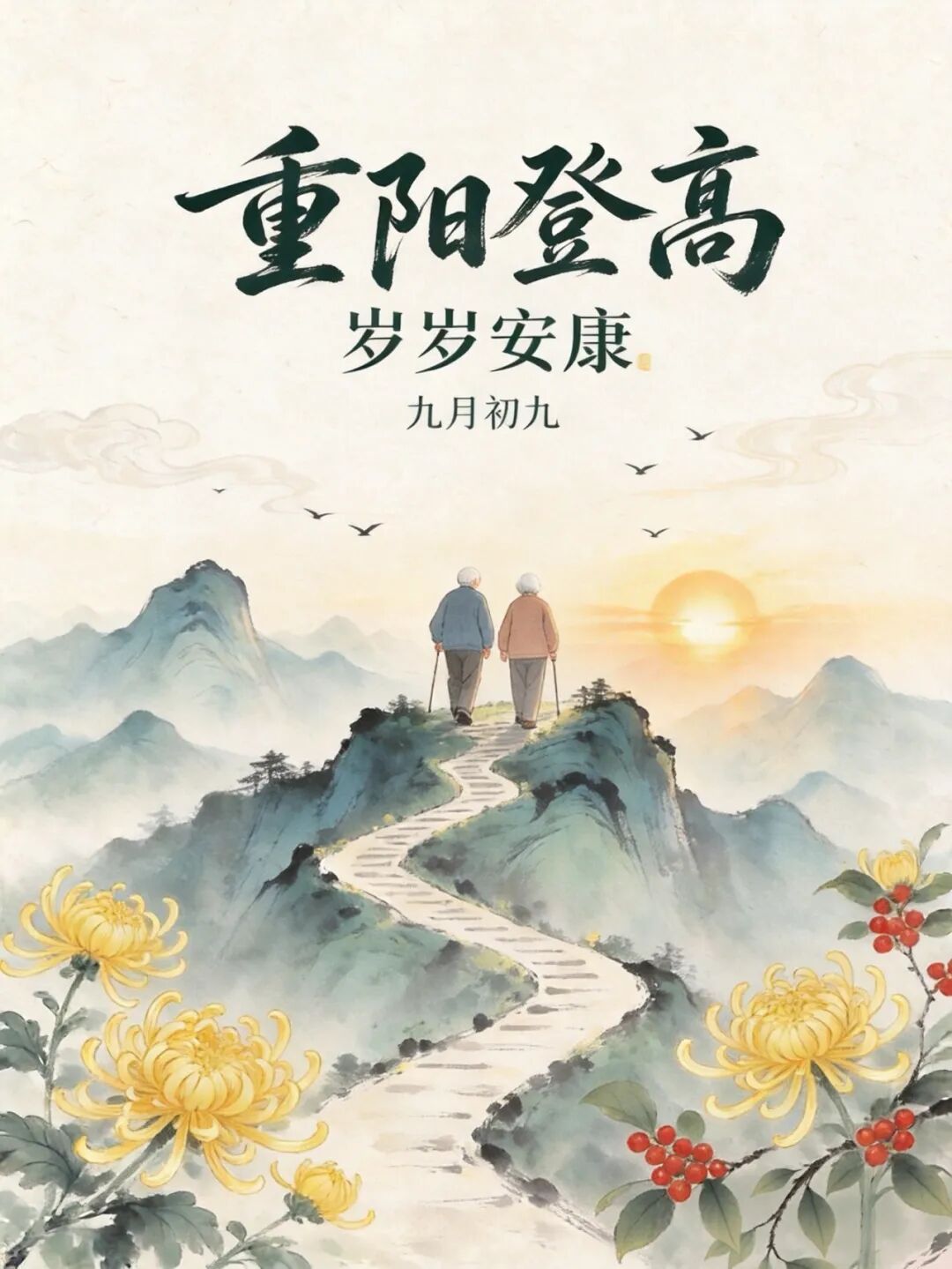 今又重阳,愿您安康! 今又重阳,愿您安康!