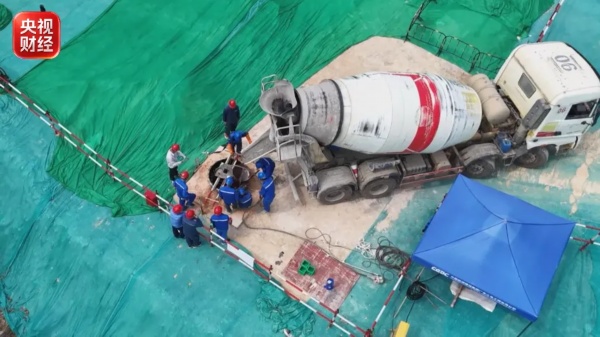 100%绿电！藏粤直流工程建设提速 广西段线路首基塔开始浇筑
