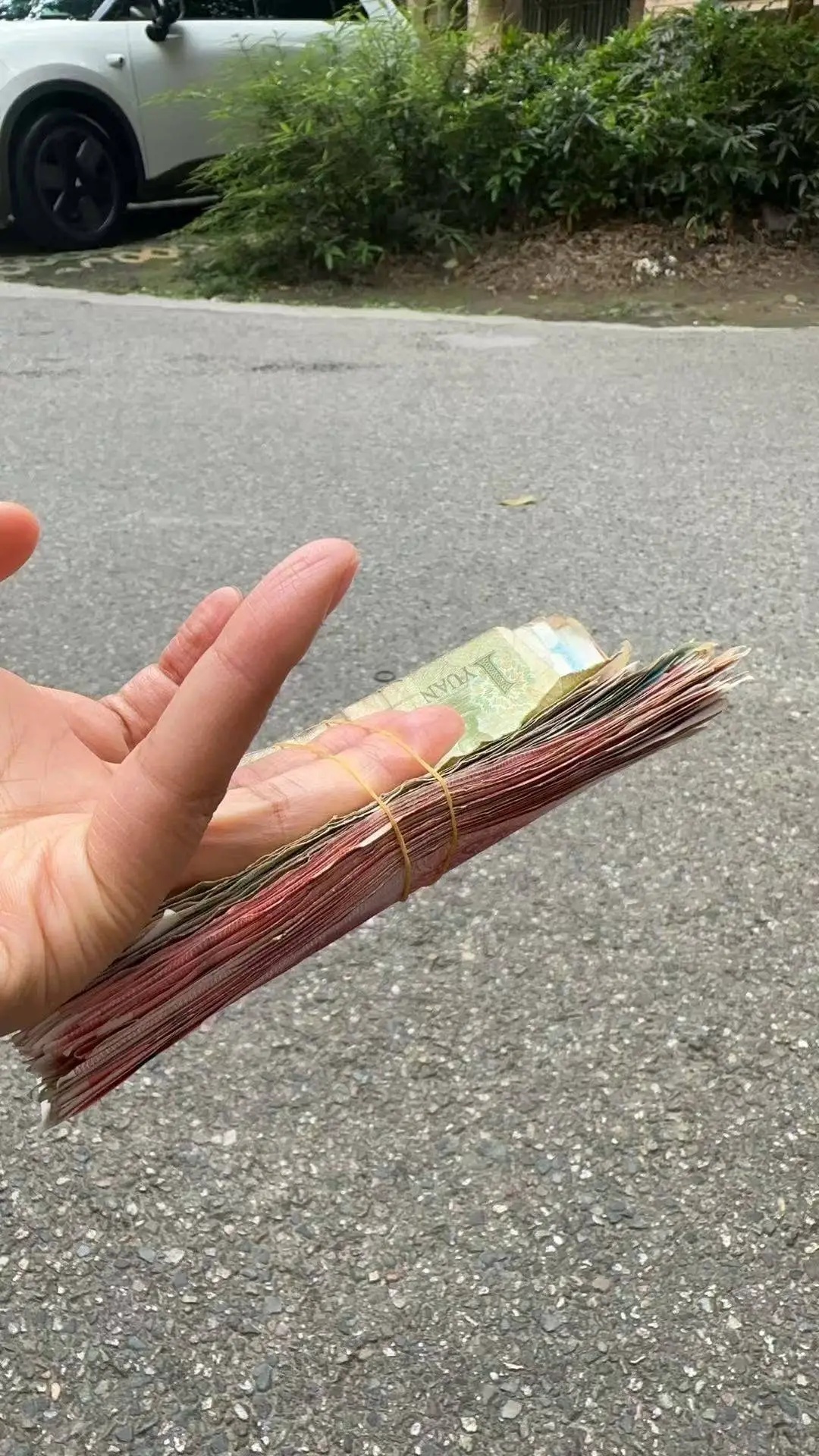“草丛里发现一堆钱！”当地警方：暂无人认领