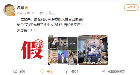 演员吴越再发声:我不会选择沉默! 演员吴越再发声:我不会选择沉默!