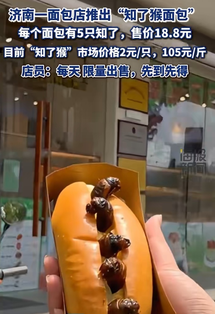 广东一饭店推出“水蟑螂蛋挞”，28元3个，不少人专程打卡