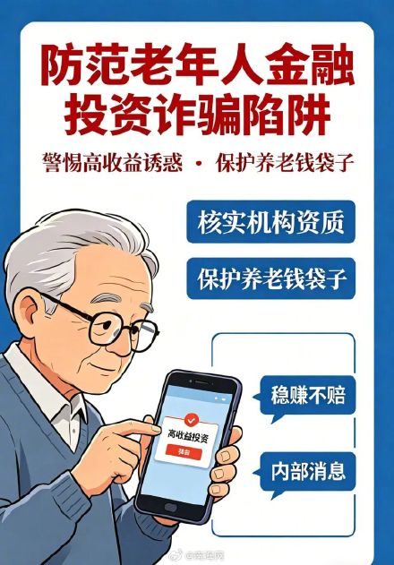 收好这份《老年人防诈骗指南》,教您远离养老诈骗 收好这份《老年人防诈骗指南》,教您远离养老诈骗