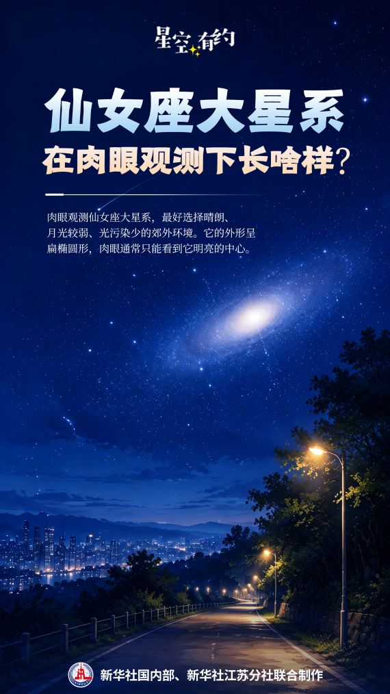 星空有约丨秋夜来赴一场仙女座“百万光年”之约 星空有约丨秋夜来赴一场仙女座“百万光年”之约