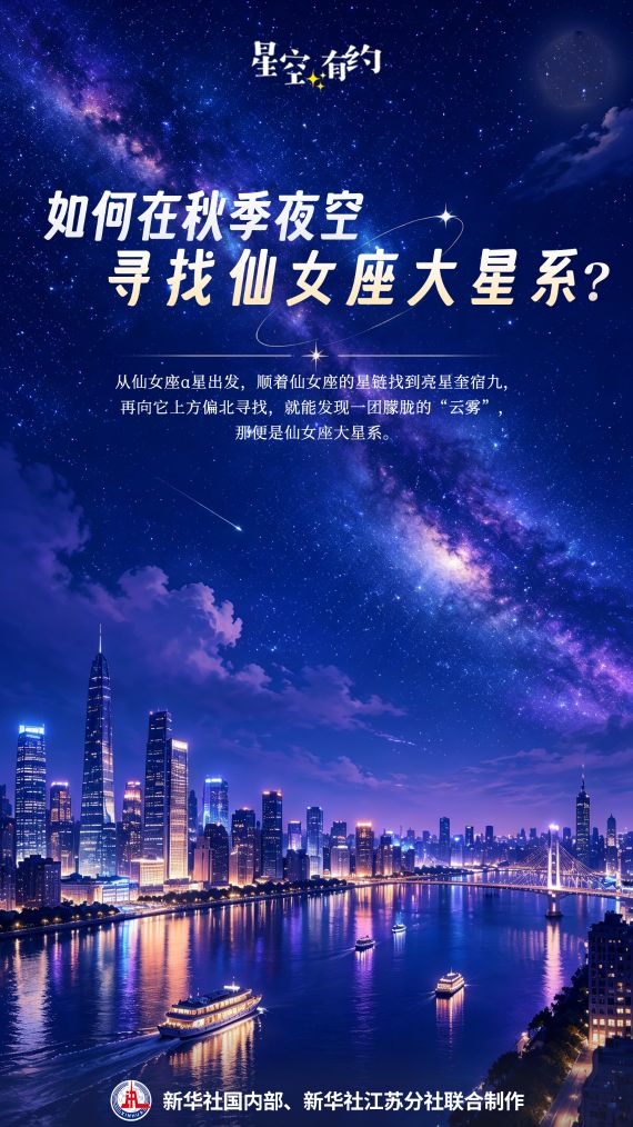 星空有约丨秋夜来赴一场仙女座“百万光年”之约 星空有约丨秋夜来赴一场仙女座“百万光年”之约