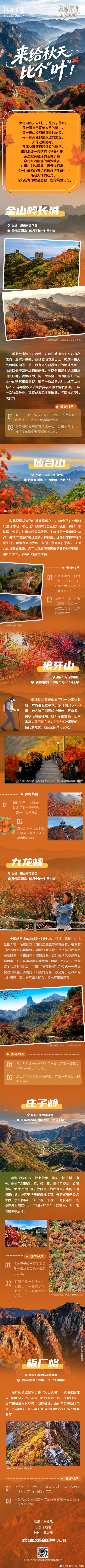 来给秋天比个“叶”! 来给秋天比个“叶”!