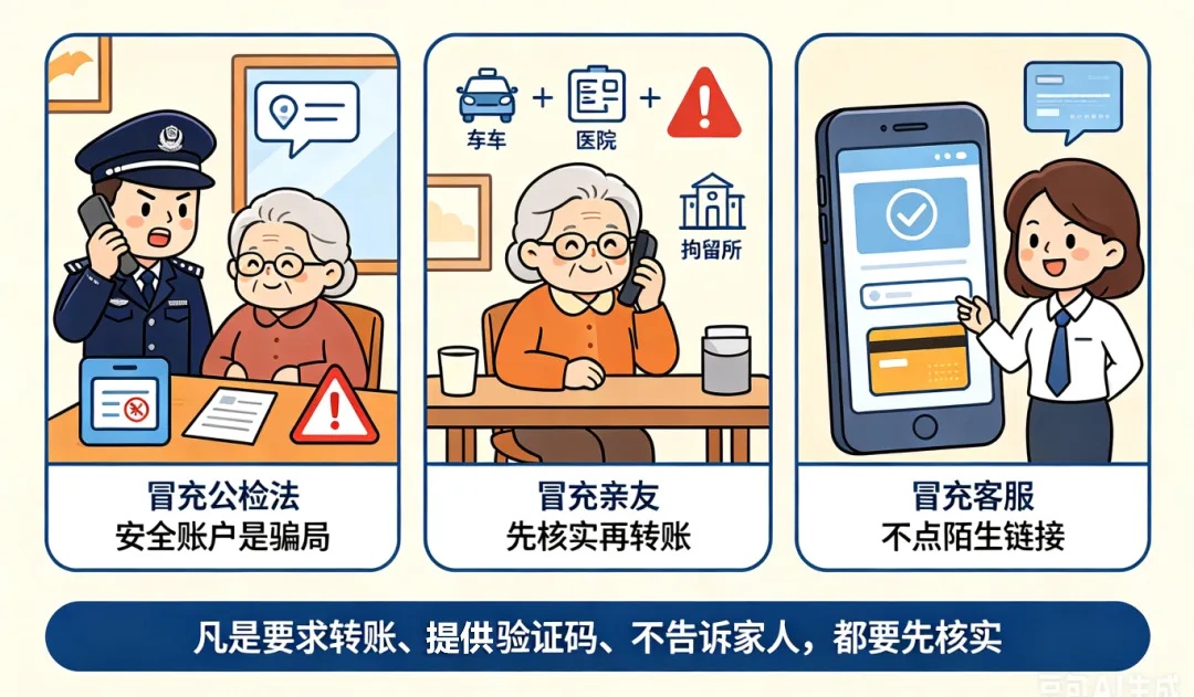 专盯老人的5大高频骗局!赶紧替父母看一眼→ 专盯老人的5大高频骗局!赶紧替父母看一眼→