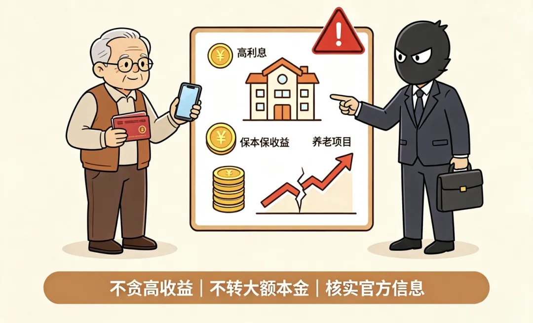 专盯老人的5大高频骗局!赶紧替父母看一眼→ 专盯老人的5大高频骗局!赶紧替父母看一眼→