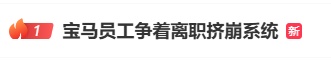 宝马大裁员,员工争着查补偿金额,“挤崩系统”... 宝马大裁员,员工争着查补偿金额,“挤崩系统”...