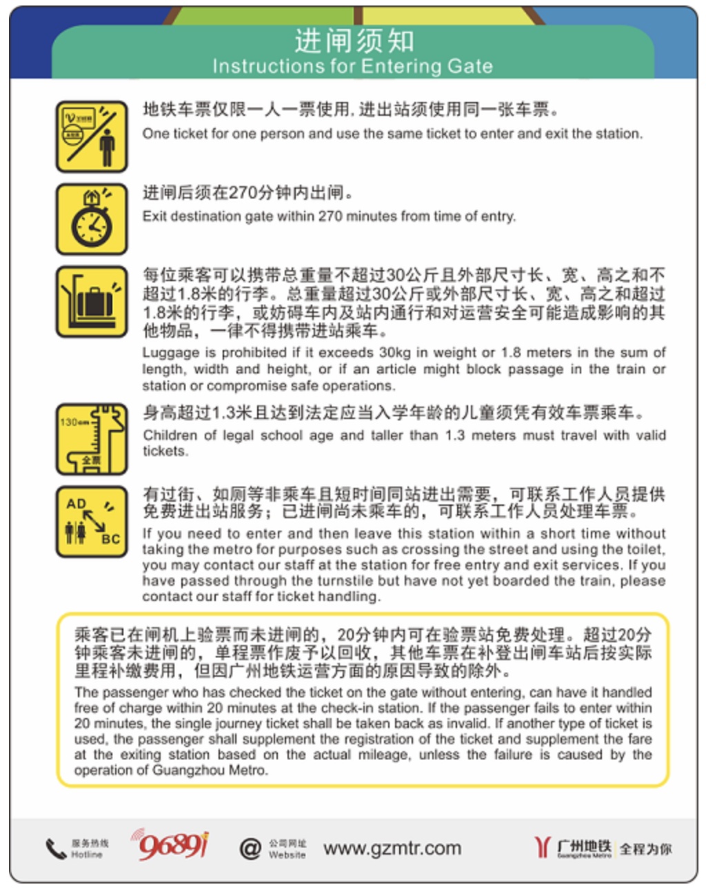进闸后4个半小时内要出闸！广州地铁“超时规则+防重复扣费”一文读懂