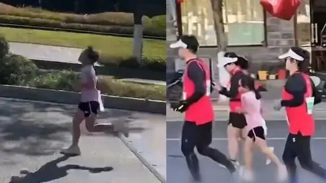 男子用绳子牵拉9岁儿童参加马拉松，被取消成绩并禁赛3年