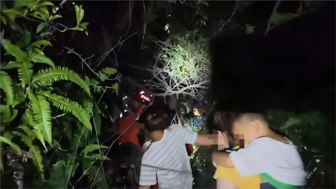 广东5名大人带5个孩子擅闯野山,全部迷路被困山里!82人连夜搜救,凌晨全部救出 广东5名大人带5个孩子擅闯野山,全部迷路被困山里!82人连夜搜救,凌晨全部救出