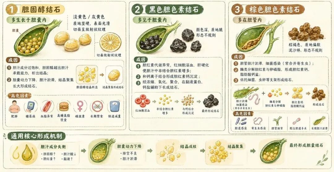 一位女士的胆囊里，竟取出270多枚“小金豆”，不疼就没事吗?