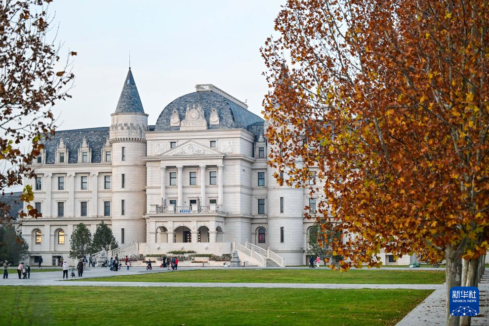 初冬园博园,周末好时光