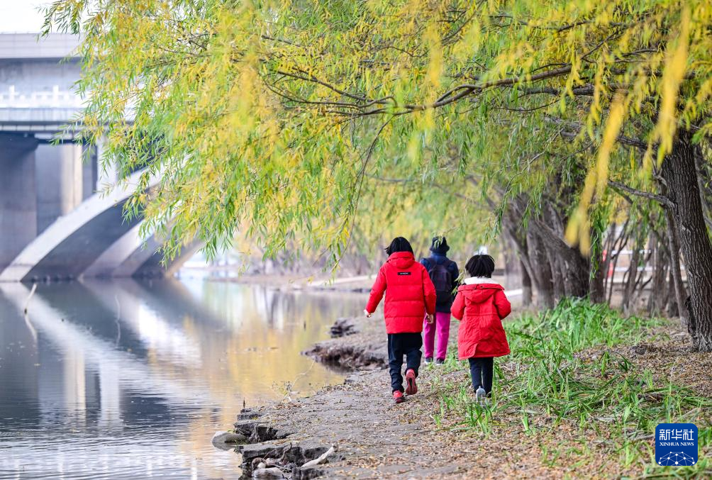 初冬园博园,周末好时光