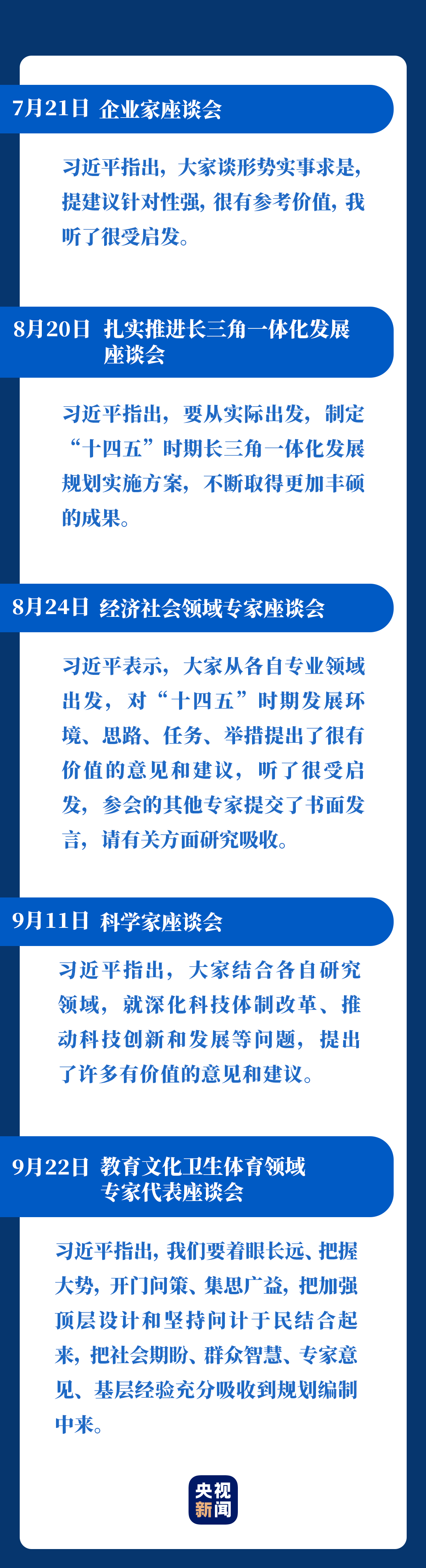 问策“十四五” 习近平这样集思广益