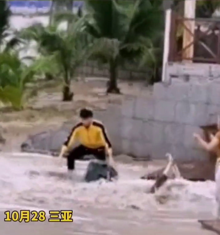 小女孩被海浪卷走 陌生小哥飞奔救回 网友点赞：救了一个家庭