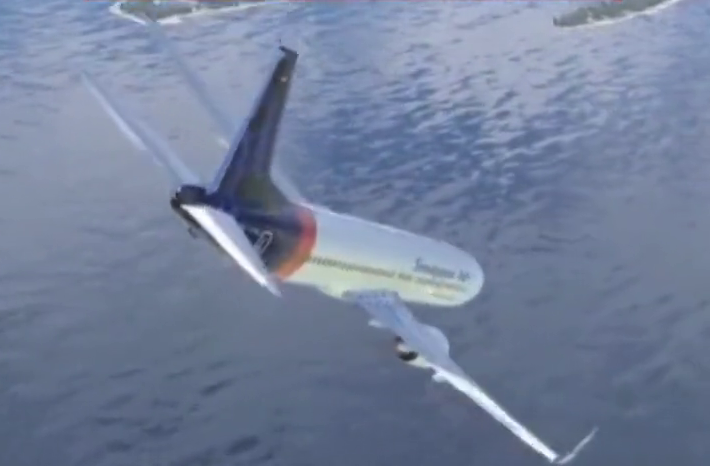 印尼客机坠毁前画面曝光