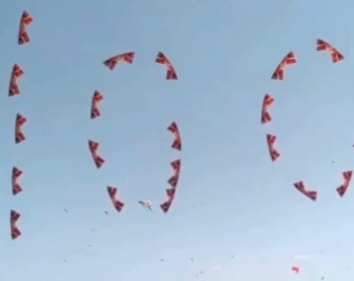 惊了!把风筝玩成无人机,这支队伍最大队员70岁 惊了!把风筝玩成无人机,这支队伍最大队员70岁