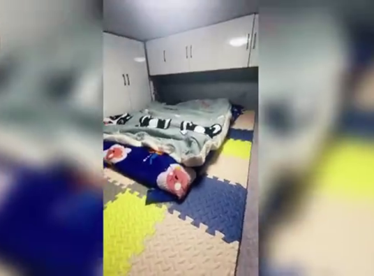 男子将18平米车库改造成温馨小窝，网友羡慕：不怕跟媳妇吵架了