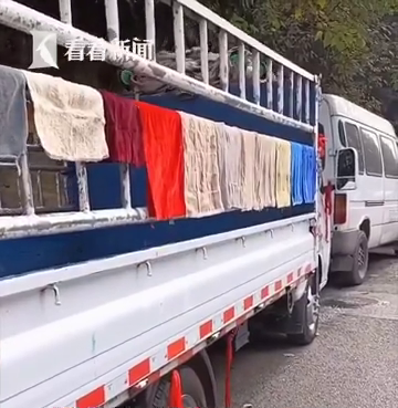 退伍军人跑货车把毛巾叠成豆腐块 网友：刻进DNA的好习惯