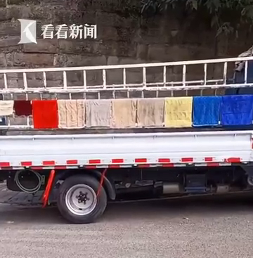 退伍军人跑货车把毛巾叠成豆腐块 网友：刻进DNA的好习惯