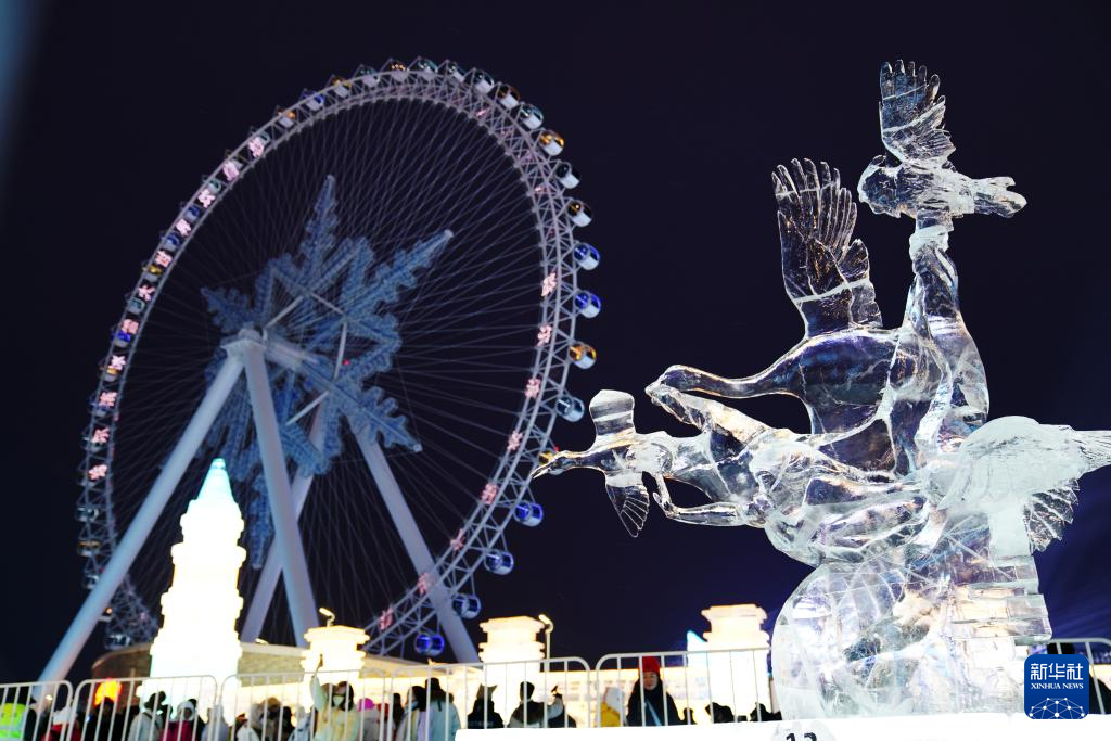 第35届中国&middot;哈尔滨国际冰雕比赛落幕