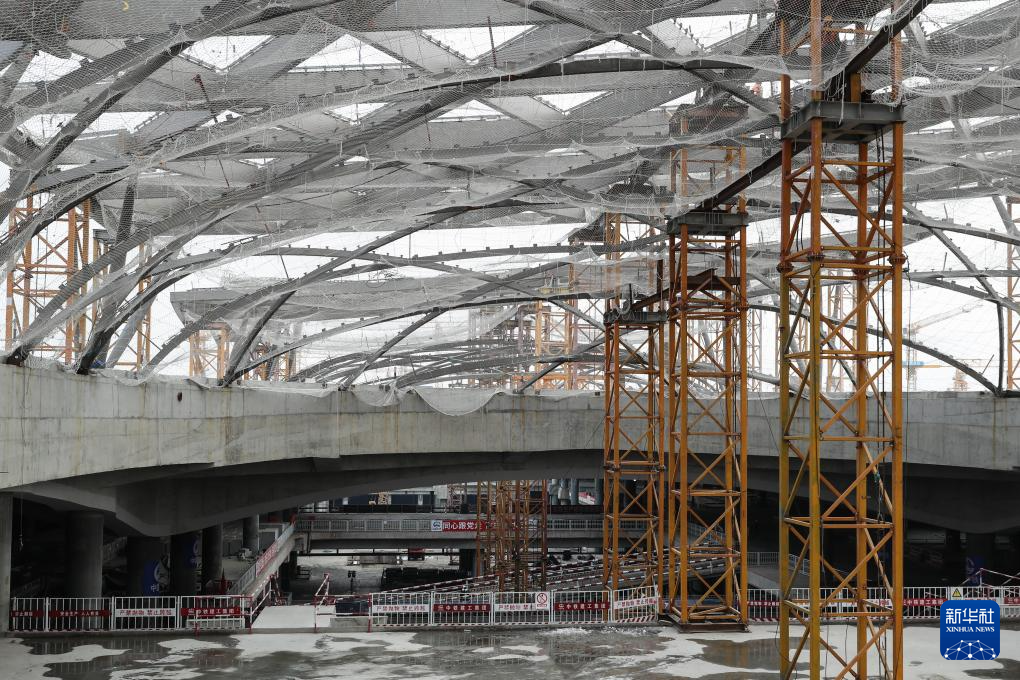 北京城市副中心站综合交通枢纽项目主体工程全面有序推进