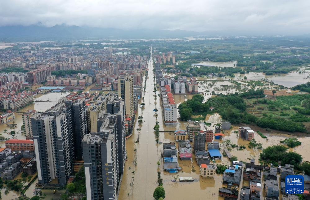 粤北出现洪涝灾情 抢险救灾全力进行